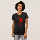 T-shirt Putting - Rouge (Devant entier)