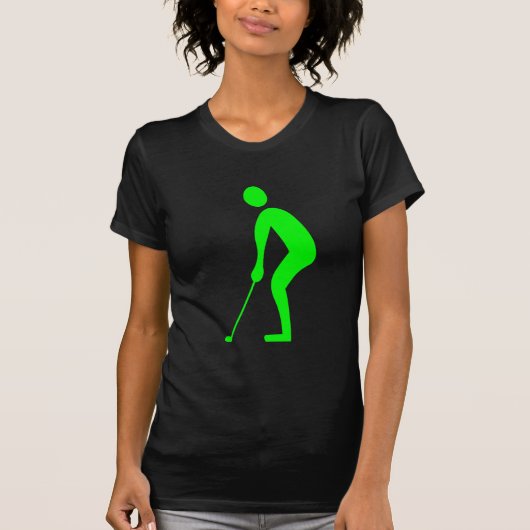 T-shirt Putting - Vert (Devant)