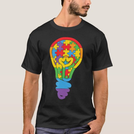 T-shirt Puzzle Autism (Devant)