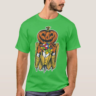 T-shirt Puzzle de découpage de vitesse d'Halloween