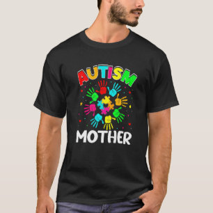 T-shirt Puzzle de mère autiste Soutien à la famille Sensib