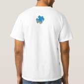 T-shirt Puzzle de paix du monde (Dos)