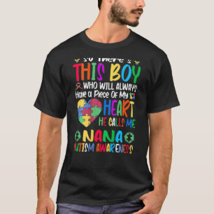 T-shirt Puzzle de sensibilisation à l'autisme Autistique M