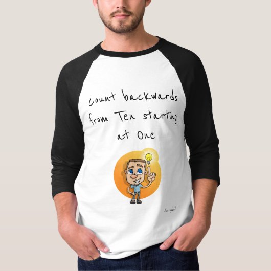 T-shirt Puzzle des mathématiques (Devant)