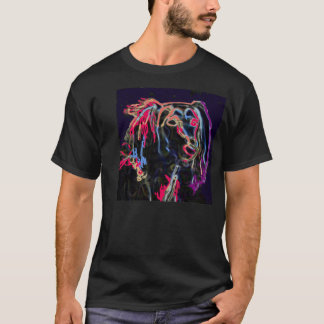 T-shirt Puzzle en néon