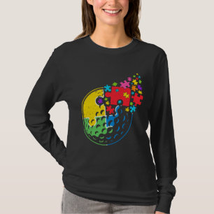 T-shirt Puzzle Golf Support Autism Awareness Men Women Kid