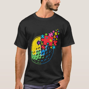 T-shirt Puzzle Golf Support Sensibilisation sur l'autisme 