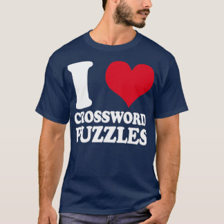 T-shirt Puzzle I Love Crossword Puzzles1