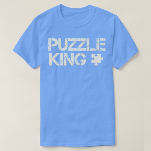 T-shirt Puzzle king (Design devant)