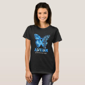 T-shirt Puzzle Papillon Coloré (Devant entier)