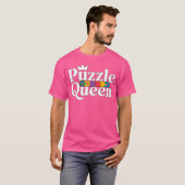 T-shirt Puzzle Queen Jigsaw (Devant entier)