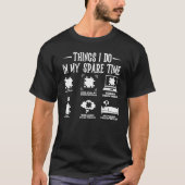 T-shirt Puzzle Solving Puzzles Hobby Crossword   2 (Devant)