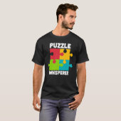 T-shirt Puzzle Solving Puzzles Hobby Crossword   7 (Devant entier)