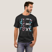 T-shirt Puzzle transgenre Ally (Devant entier)