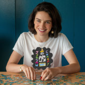 T-Shirt Puzzler, amant de Jigsaw
