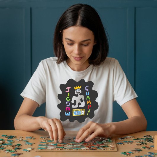 T-Shirt Puzzler, amant de Jigsaw