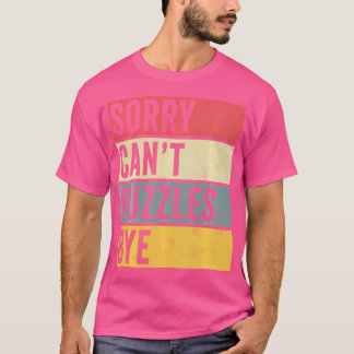 T-shirt Puzzles Cadeaux Désolé Ne Peux Pas Puzzles Bye Drô