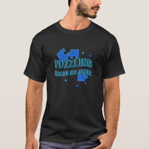 T-shirt Puzzles Me Rend Souriant Jigsaw Puzzle Master