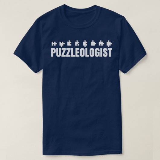 T-shirt puzzologue (Design devant)
