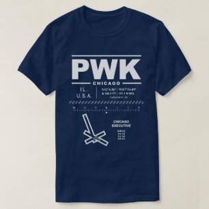T-shirt PWK de l'aéroport exécutif de Chicago