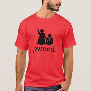 T-shirt Pwned (chemises noires)