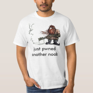 T-shirt Pwned quelques noobs