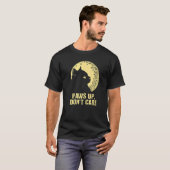 T-shirt Pws Up Don't care Couples Chat Kitten Chat Maman (Devant entier)