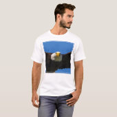 T-shirt Pygargue à tête blanche en vol rapproché (Devant entier)