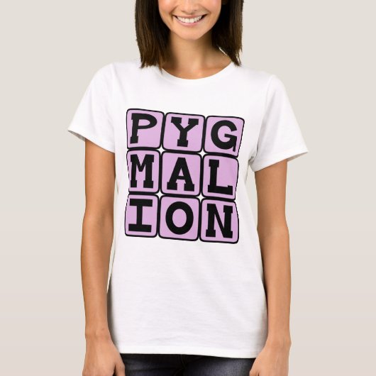 T-shirt Pygmalion, pièce de Shaw (Devant)