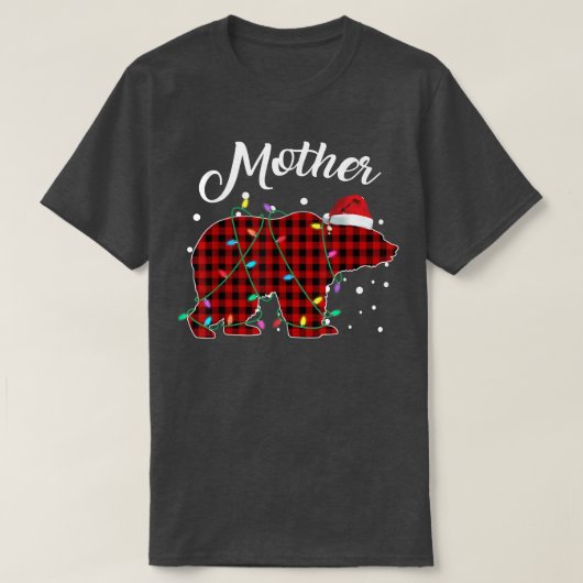T-shirt Pyjama de buffle à pattes rouges (Design devant)