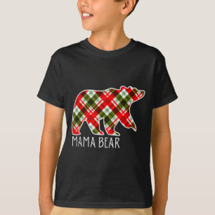 T-shirt Pyjama de Noël famille Mama Bear