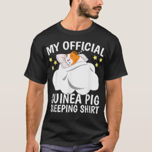 T-shirt Pyjama de sommeil officiel Naps PJ Guinée Pig