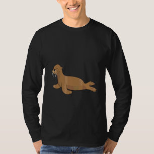 T-shirt Pyjama Enfant Nuit Lumière Enfant Otarie Sommeil