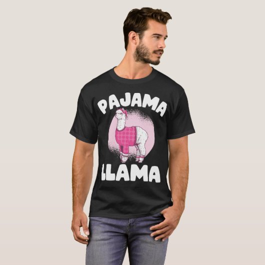 T-shirt Pyjama llama llama pyjama dormir (Devant entier)