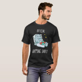 T-shirt Pyjama Manatee dormant tête de couchage (Devant entier)