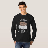 T-shirt Pyjamas de caniche à jouet couchage (Devant entier)