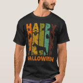 T-shirt Pyjamas de groupe correspondant Costume d'Hallowee (Devant)
