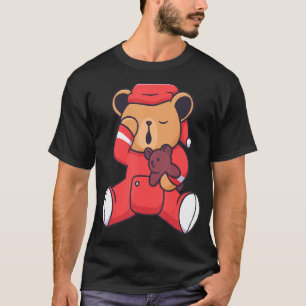 T-shirt Pyjamas de l'ours en peluche Pyjamas de l'ours