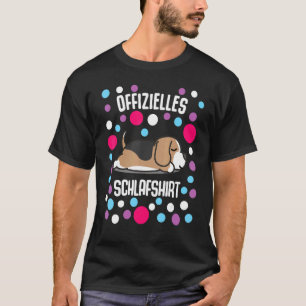 T-shirt Pyjamas de nuit pour chien officiel