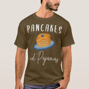 T-shirt Pyjamas Et Pancakes Fête Du Bois D'Oeuvre