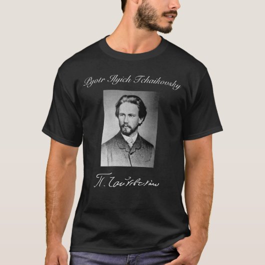 T-SHIRT PYOTR ILYICH TCHAIKOVSKY (Devant)