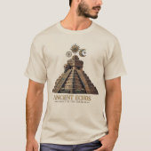 T-Shirt Pyramide Anciens Échos Maya Aztec Histoire (Devant)