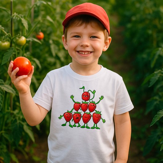 T-shirt Pyramide des fraises