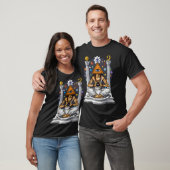 T-shirt Pyramide des Illuminati (Unisexe)