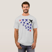 T-shirt Pyramide plate (Devant entier)