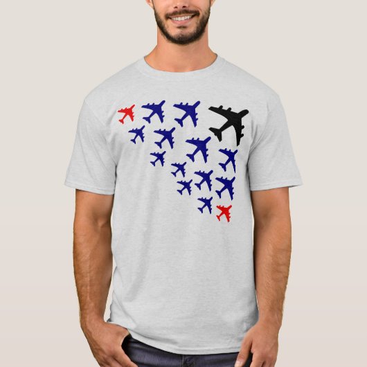 T-shirt Pyramide plate (Devant)