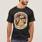 T-shirt Pyramide Scheme Funny Archéologie (Devant)