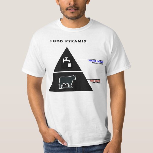 T-shirt Pyramide zéro T (Devant)