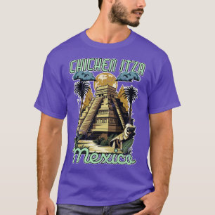 T-shirt Pyramides de Chichen Itza Mexique