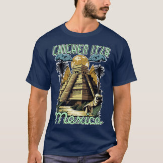 T-shirt Pyramides de Chichen Itza Mexique